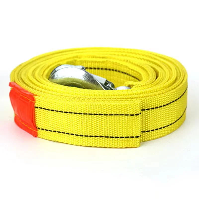 3M-Heavy Duty Car Tow Cable, Reboque, Puxar Corda, Strap Hooks, Van, Road Recovery, Car Rescue Tool, Acessórios para Audi, Ford, BMW