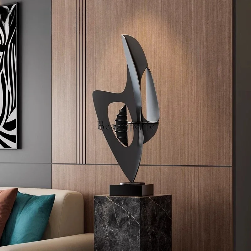 

LArt sculpture floor ornament light luxury high-end villa living room entrance decoration