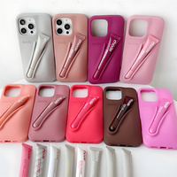 Newest Color Lip Glaze Rhode Lipstick Phone Case For iPhone 16 15 14 13 12 11 Pro Max Solid Color Soft Silicone Protective Cover