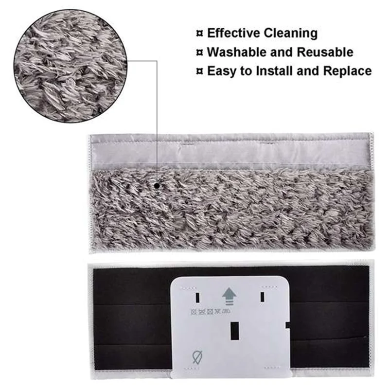 ABGP-10PCS mop kit de pano molhado e seco forirobot roomba braava jet m6 varrendo robô acessórios substituição pano limpeza