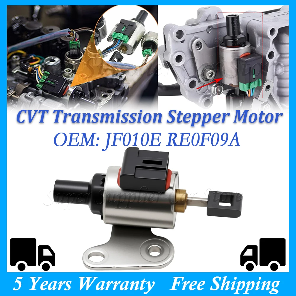 

Новый шаговый двигатель трансмиссии CVT, 1 шт., для Nissan Altima Maxima Quest Murano Versa JF010E RE0F09A RE0F09B RE0F08A RE0F08B JF011E
