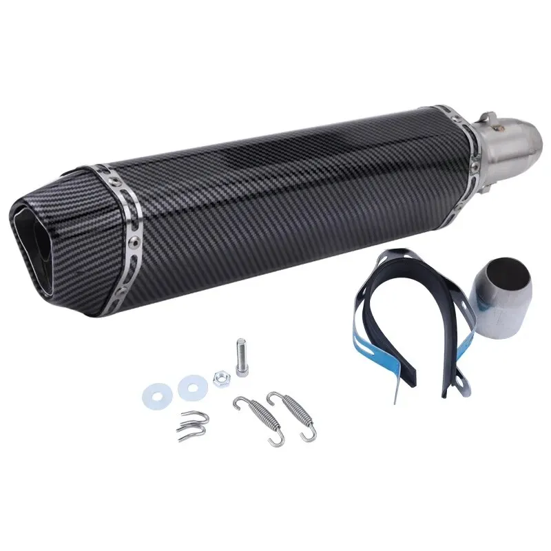 Universal 470mm Motorcycle Exhaust Pipe Muffler Silencer Escape Moto DB Killer For YAMAHA SUZUKI KAWASAKI HONDA