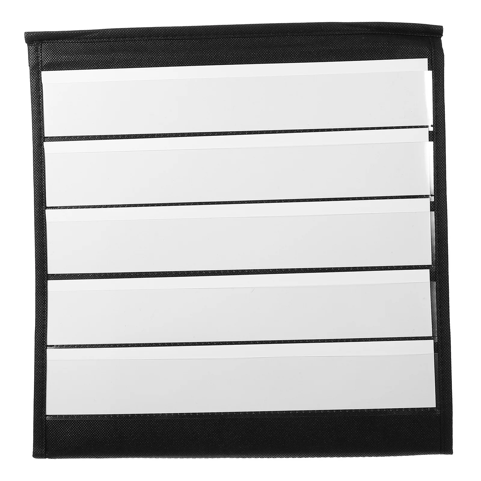 

1 Set Large Tabletop Pocket Chart Stand For Classroom Double-Sided Triangular Design For Index Cards Vocabulary Sentence Strips