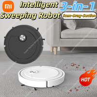 Xiaomi 3-in-1 Scan Drag Suction Intelligent Sweeping Robot Wide Range Dust Pet Hair Cleaner Rechargeable Fully Automatic Vacuum