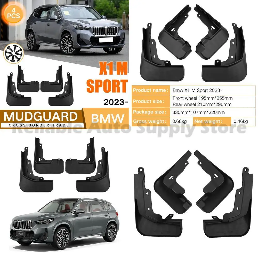 

For BMW X1 M Sport 2023 Front and Rear Mudguards Fender Flares Auto Accessories Premium Quality Top Selling Car Parts