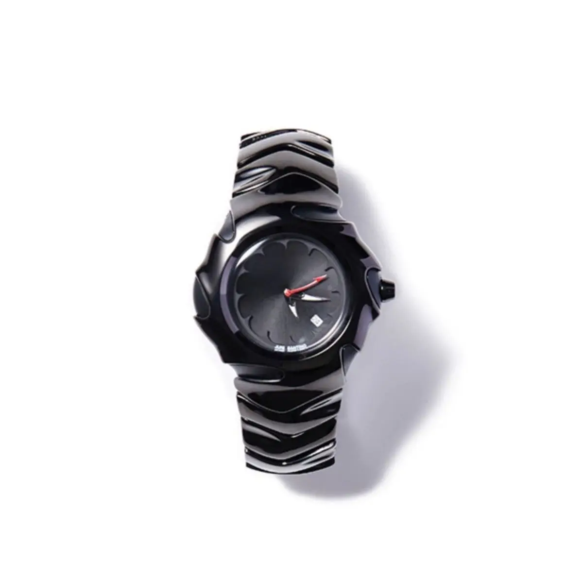 ساعة Y2K للرجال على شكل خاص مقاومة للماء بتقويم كلاسيكي مضيء