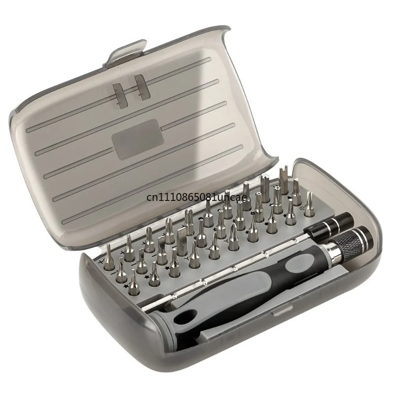 32 in 1 Mini Precision Screwdriver Set Portable Luggage Shape Multifunctional Phone Disassembly Repair Tools Wholesale