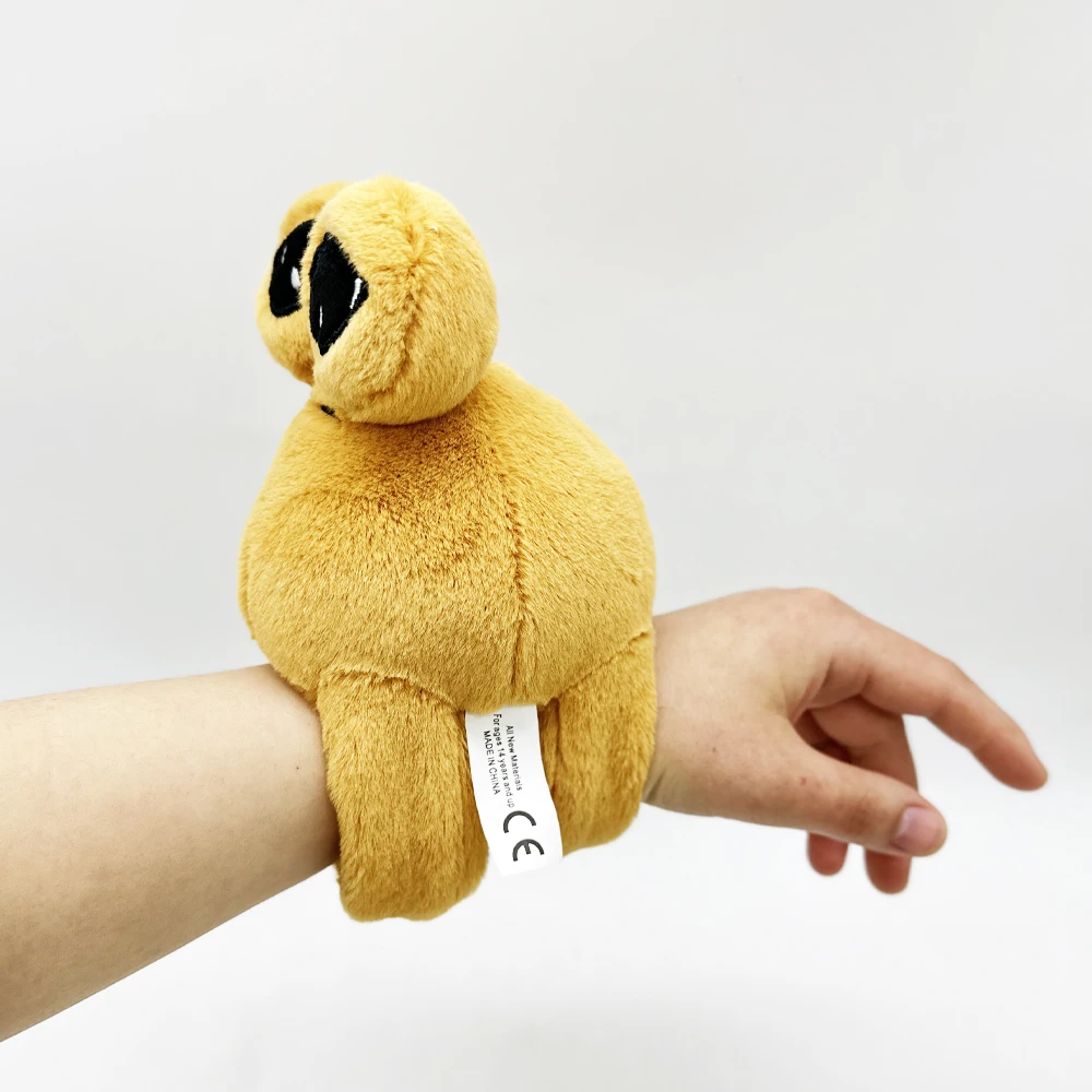 Cute Pou Plush Cosplay Papa Ring Bracelet Lovely Kids Soft Cotton Pou Plush Toys Halloween Party Gifts