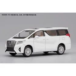 1/64 Diecast Metal Model Car GCD Alphard Edition Commercial Vehicle for Adults Collection Hobby Gifts