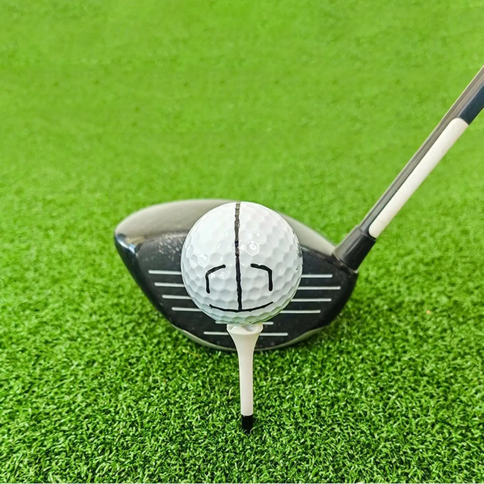 Golf Ball Mark Set Premium Line Drawing Mould for Men Women Golfer Adult