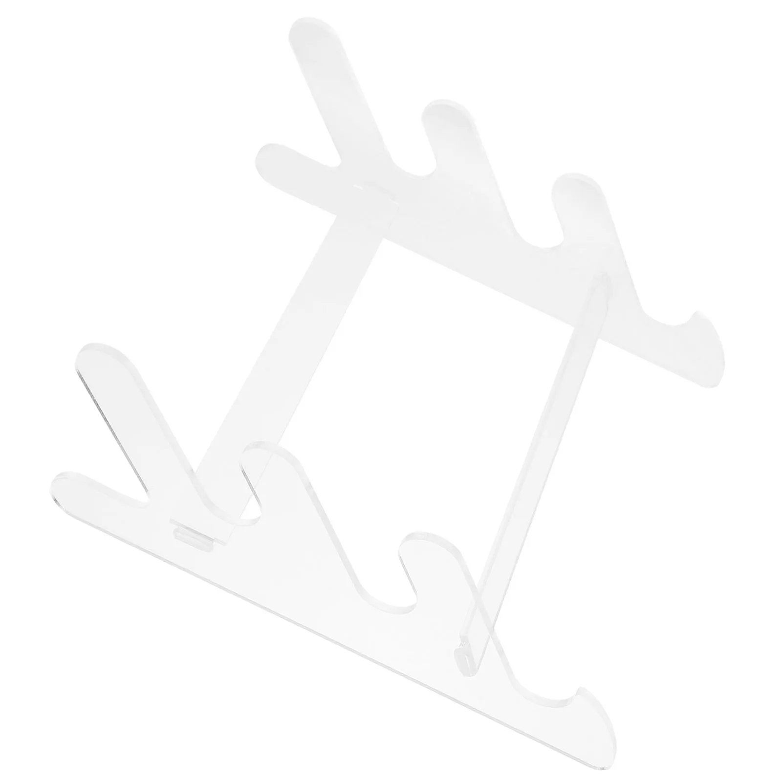 

Transparent Keyboard Stand Clear Acrylic Storage Display Multifunctional Desk ganizer Gaming Mechanical Shelves Holder