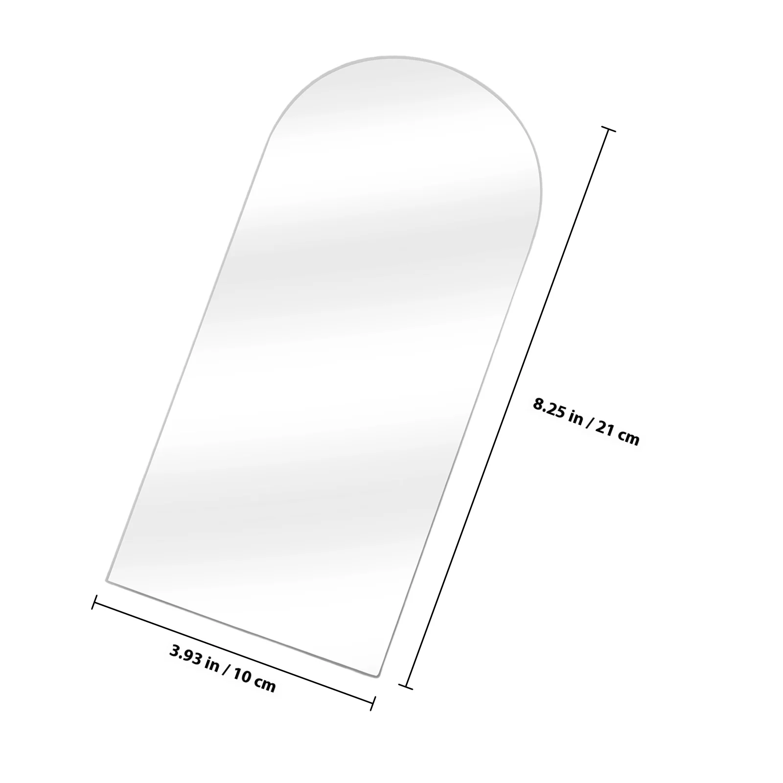 Irregular Decorative Acrylic Diy Wall Hanging Makeup Mirror For Bedroom Desktop Home Vanity Tabletop Dorm Portable