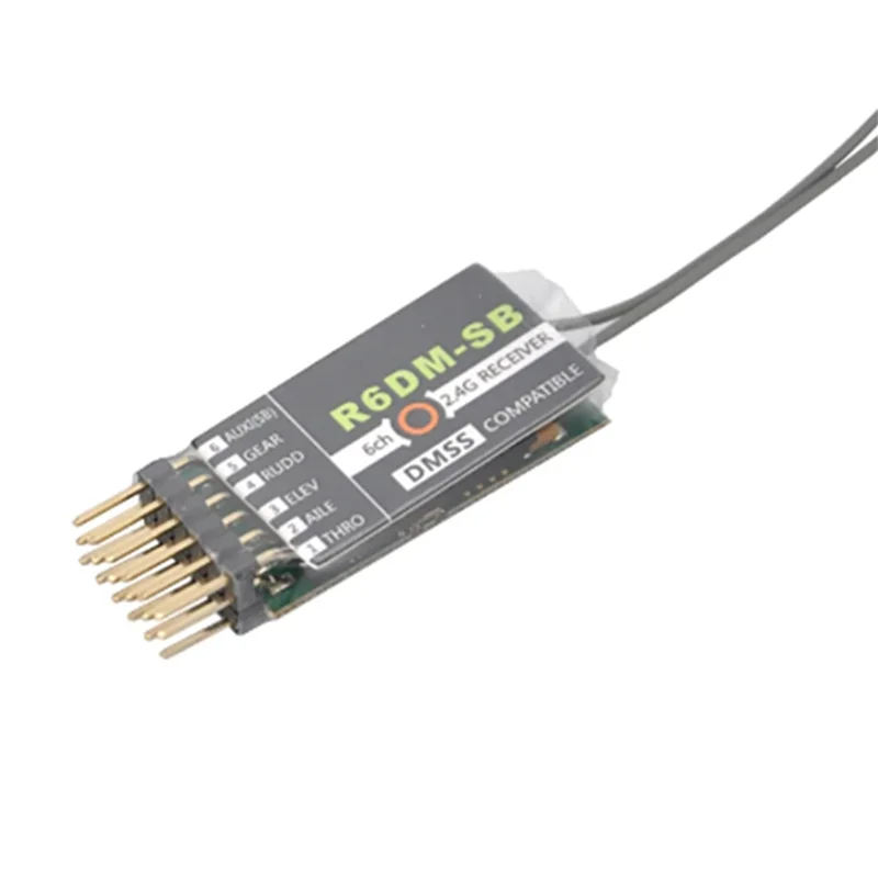 【حصريًا!】3X 2.4Ghz DMSS استقبال R8DM-SB R6DM-SB R4DM-SB لـ JR XG6 XG7 XG8 X (R6DM) #1