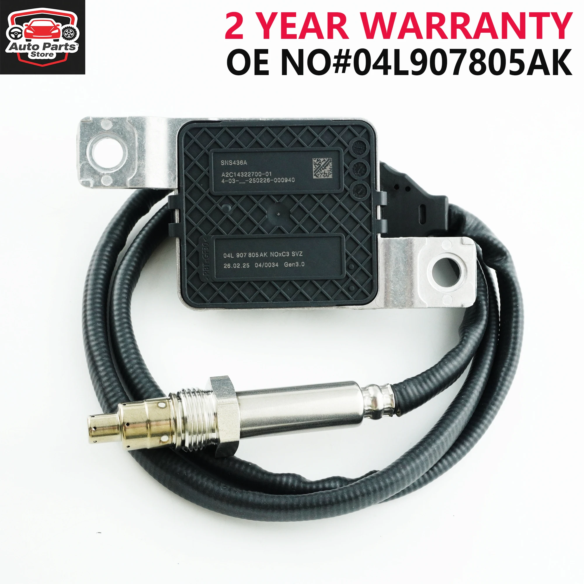 

04L907805AK A2C14322700-01 SNS436A New Nitrogen Oxide Sensor Nox Sensor for VW Crafter 2,0Tdi SYI, SYJ Grand California