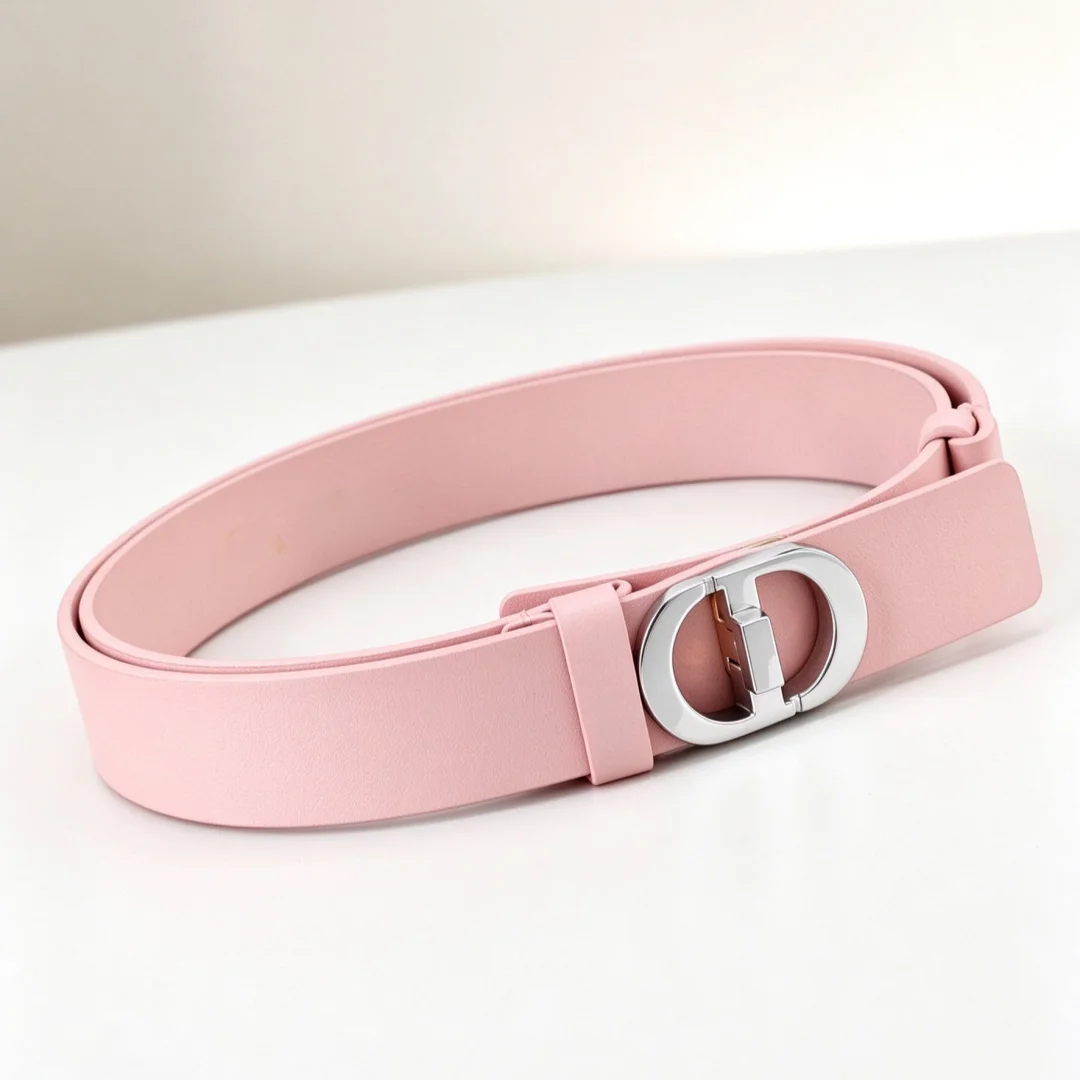 Fashionable Belt Small Belt Women Narrow Belt 3.0CM Luxury Design Freely Adjust With Buckle Dress And Jeans Belts（boxless)DD1