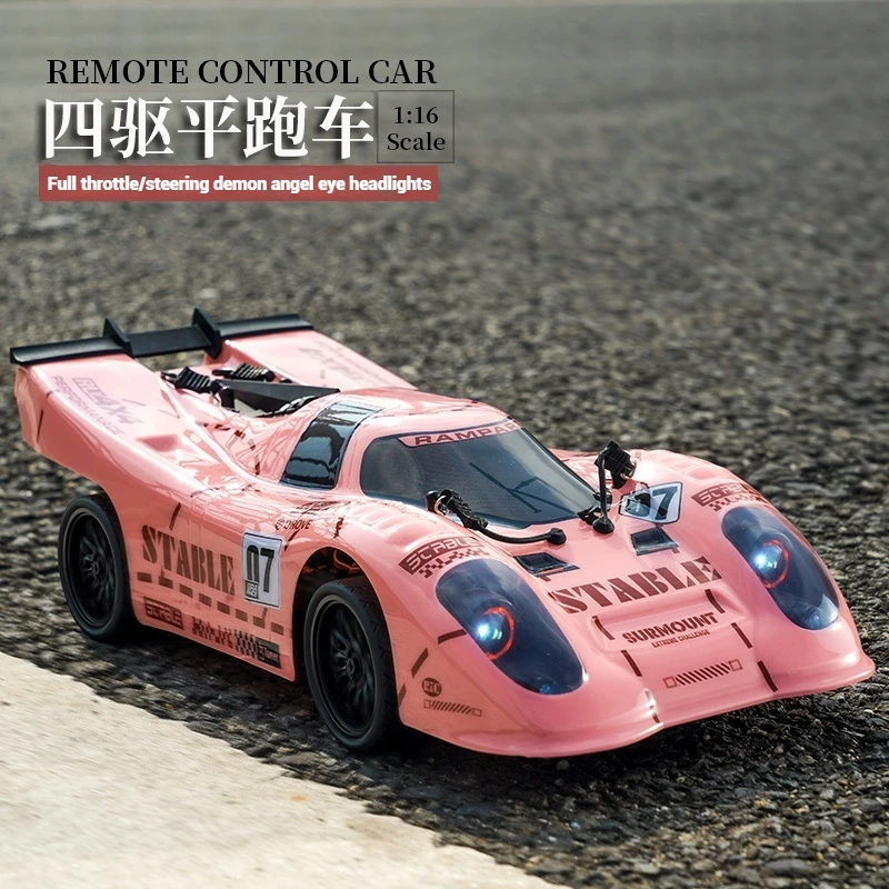 

New Rc Remote Control Car Professional Four-Wheel Drive High Horsepower High-Speed Drift Car Off-Road Vehicle Racing Model Toy