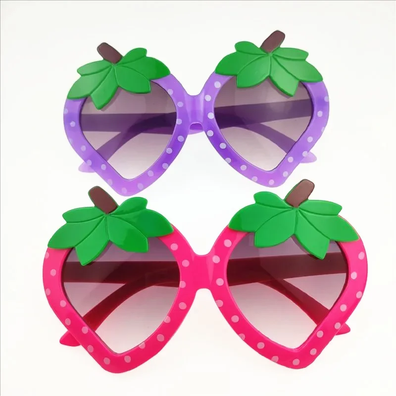 Children\'s Strawberry Funny Glasses Party Photo Decorations Birthday Wedding Supplies Adult Kids Glasses Accessories Props
