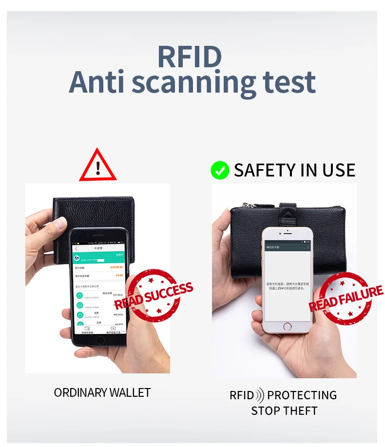 Kurze Geldbörse aus echtem Leder für Damen 2026 – Neue weiche Geldbörse aus erstklassigem Rindsleder mit RFID-Schutz und Kartenhalter für Damen – Detail 12