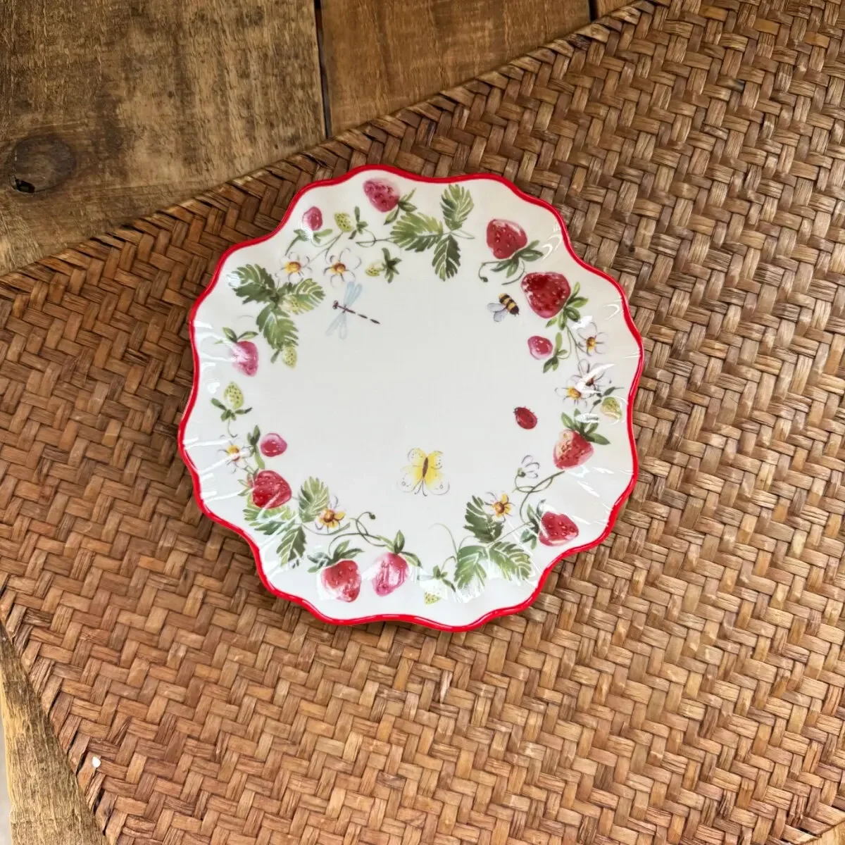 New Christmas Series Dim Sum Plate Ceramic Tableware Small Plate Cake Dessert Afternoon Tea Plate Christmas Tableware