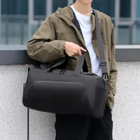 Sports Gym Bag, Large Capacity Handbag,Portable Travel Duffel Bag, Multi-compartment with Shoes Storage,Perfect for Vacation,Gym 5