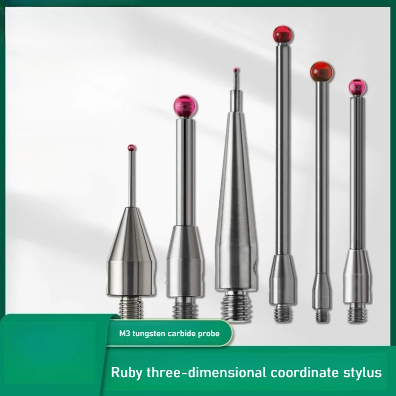 M3 for Renishaw Stainless Steel Rod Anti Magnetic Three-dimensional Probe for Measuring Ruby Three-dimensional Probe 2.0/3.0/5.0