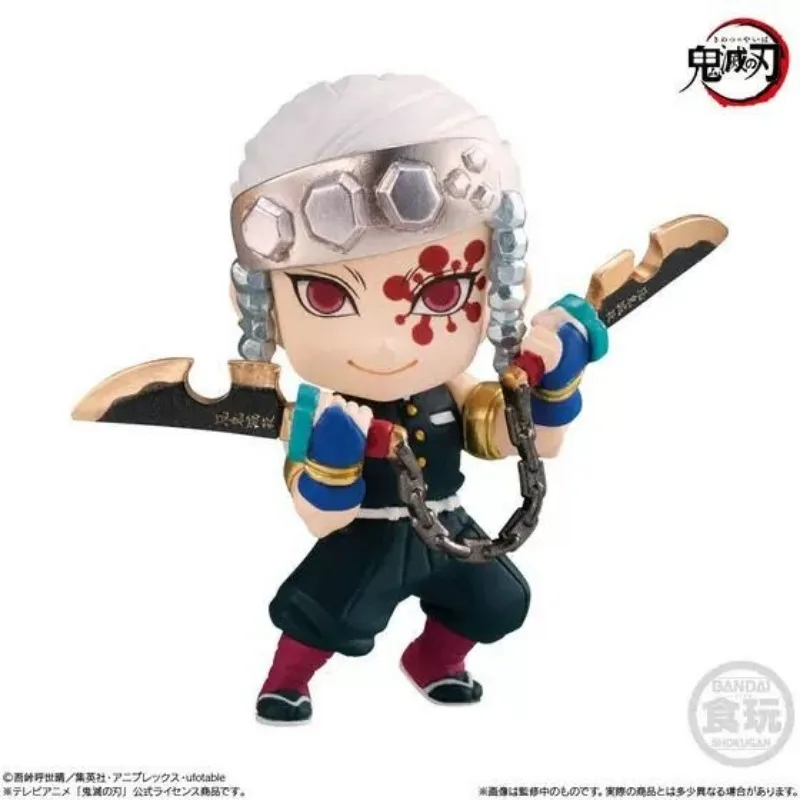 Demon Sairer: Kimetsu no Yaiba Box Egg Animation Periferal Midouzi Tanjiro Zenitsu Zenitsu Figure Desktop Ornament วันหยุดของขวัญ