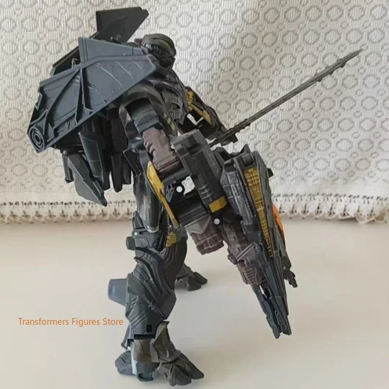 Em estoque transformadores filme 5 versão eua tlk líder megatron anime personagem figura de ação modelo brinquedo presente promocional coleção