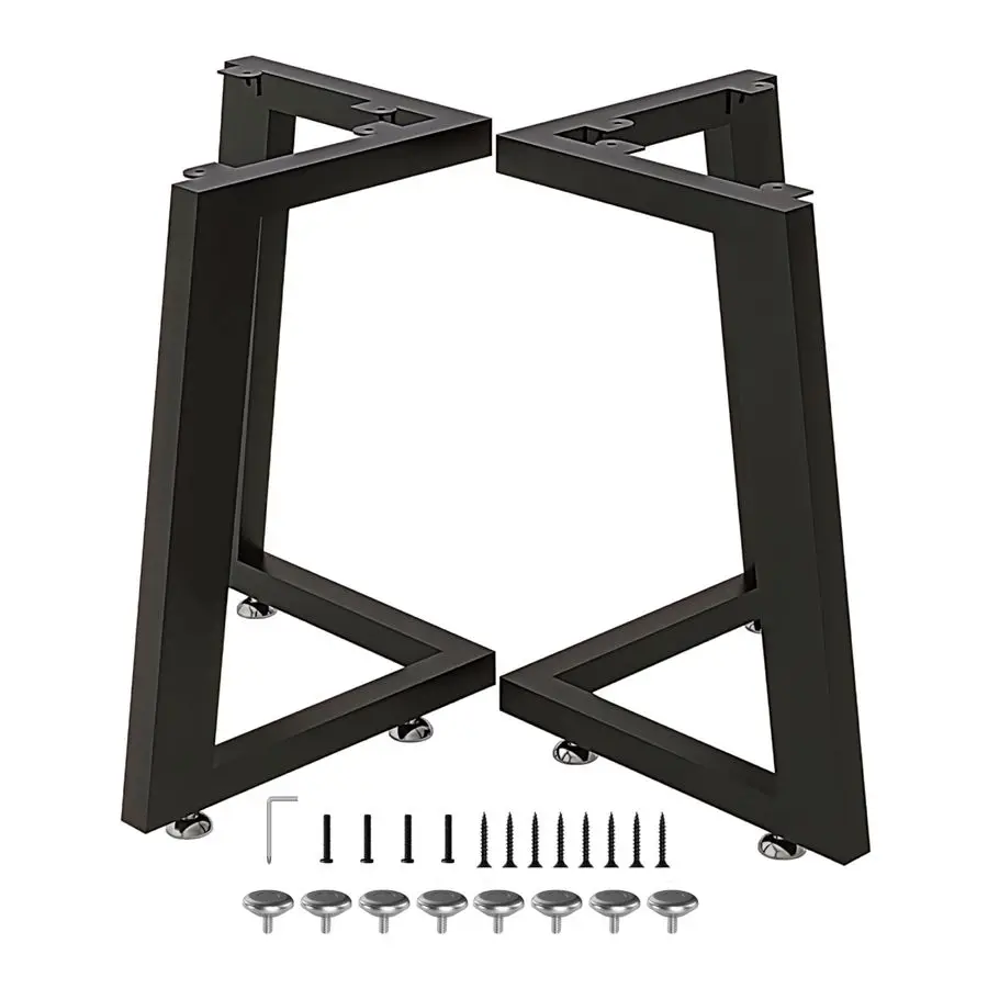 

Inch Metal Coffee Table Legs, Heavy Duty Bench Legs Black Metal End Table Legs for DIY Furniture Legs 2erSet VShaped