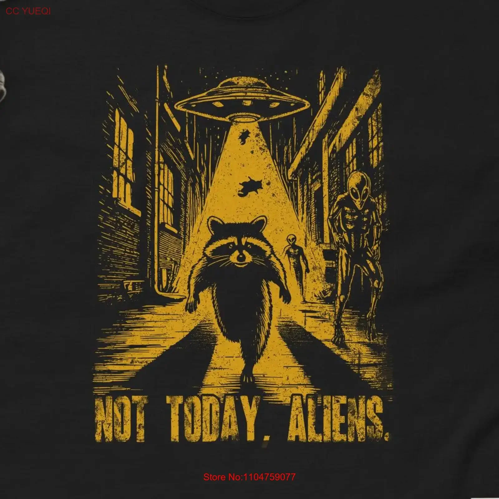 Not Today T Shirt Lazy Person Raccoon Animal Procrastinating Abduction Best For Procrastinator Delayer vintage Washed Versatile
