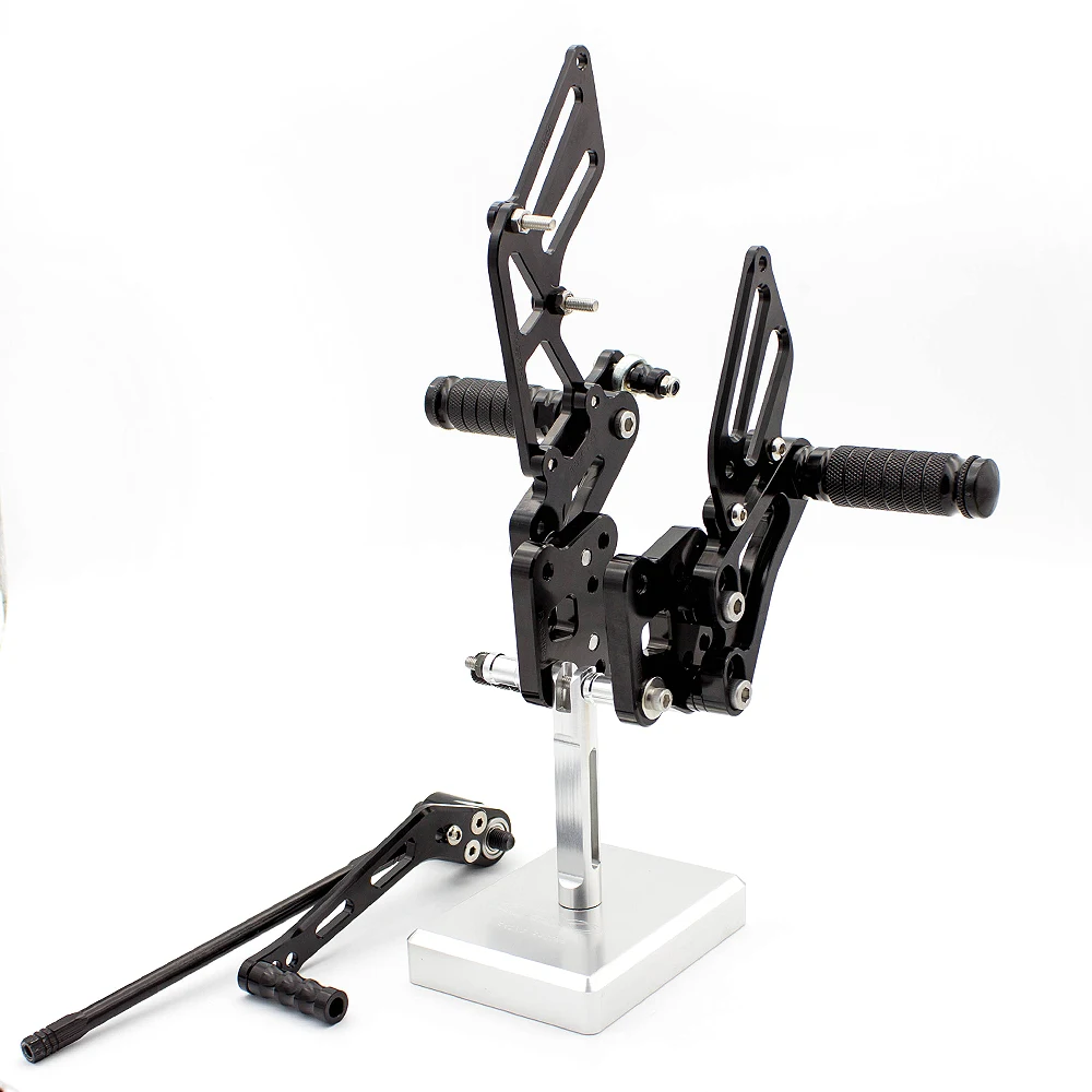 For Suzuki GSXR600/750 K6 2006-2010 Aluminum GSXR 600 750 Motorcycle Rear Set Footrest Footpeg Shift Gear Lever Foot Peg Pedal