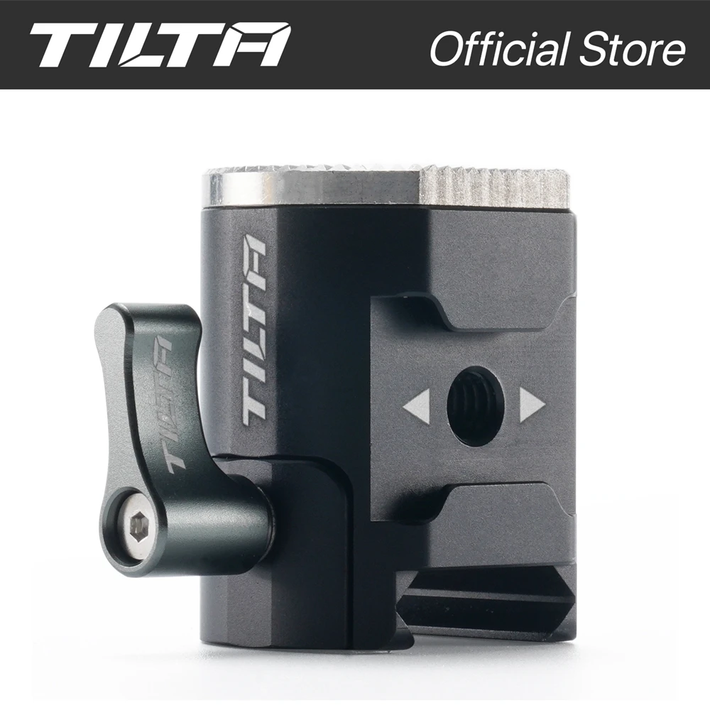 TILTA TGA-NRA-R/L Right Side NATO Rail to Rosette Adapter & Left Side Compatible with DJI Ronin RS2、RSC2、RS3、RS3 Pro、RS4、RS4 Pro