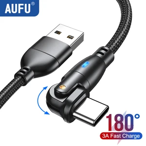 Kabel USB Tipe C AUFU untuk Huawei Xiaomi 13 Pro 3A Kabel Pengisi Daya Cepat Kabel Data Pengisi Daya Tipe-C untuk Samsung Poco Redmi Note 12 8 penjualan terbaik redmagic 7 pro - №