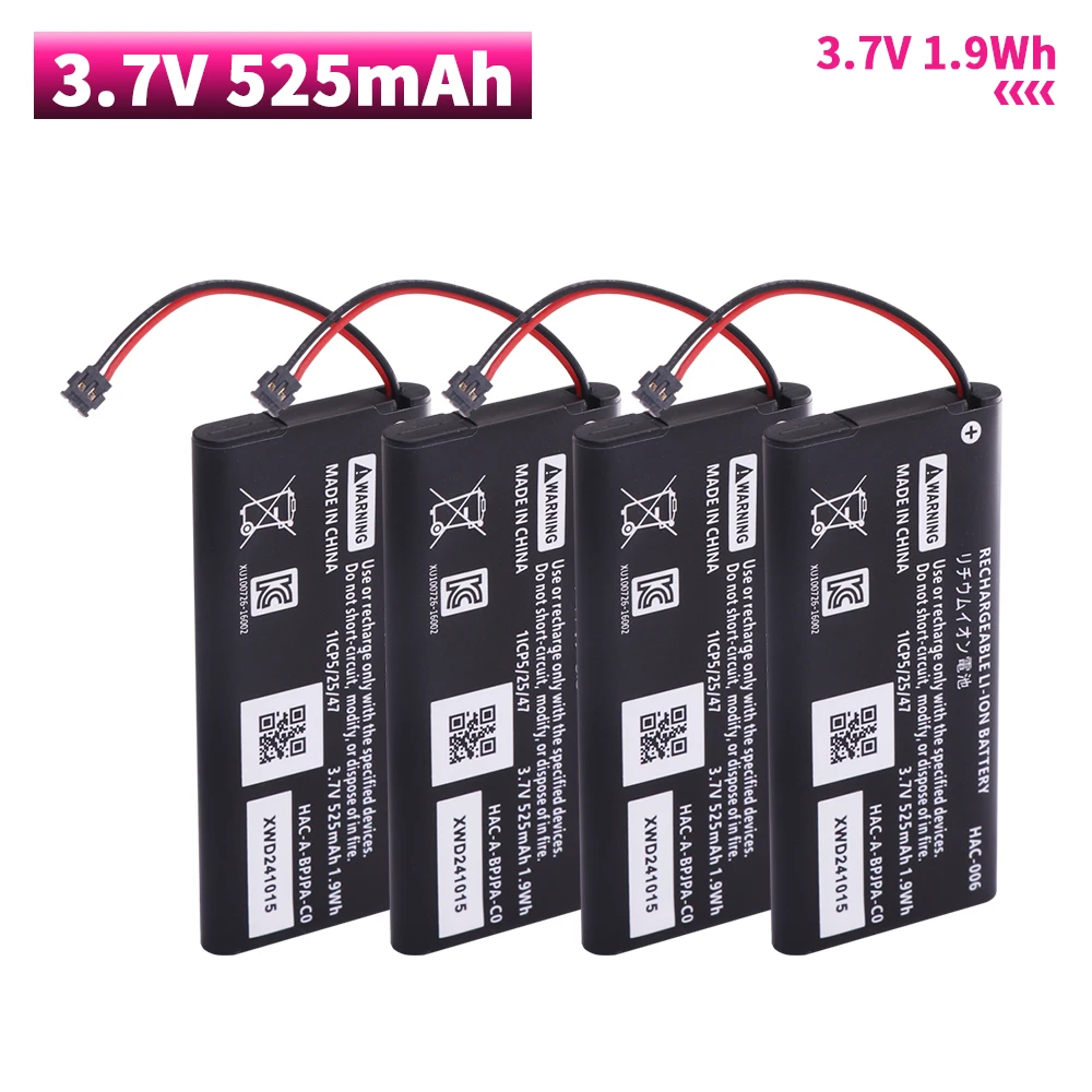 3.7V 525mAh HAC-006 HAC006 Battery for Nintendo Switch HAC 006 HAC-015 HAC-016 HAC-A-JCL-C0 HAC-A-JCR-C0 Switch NS Joy-Con