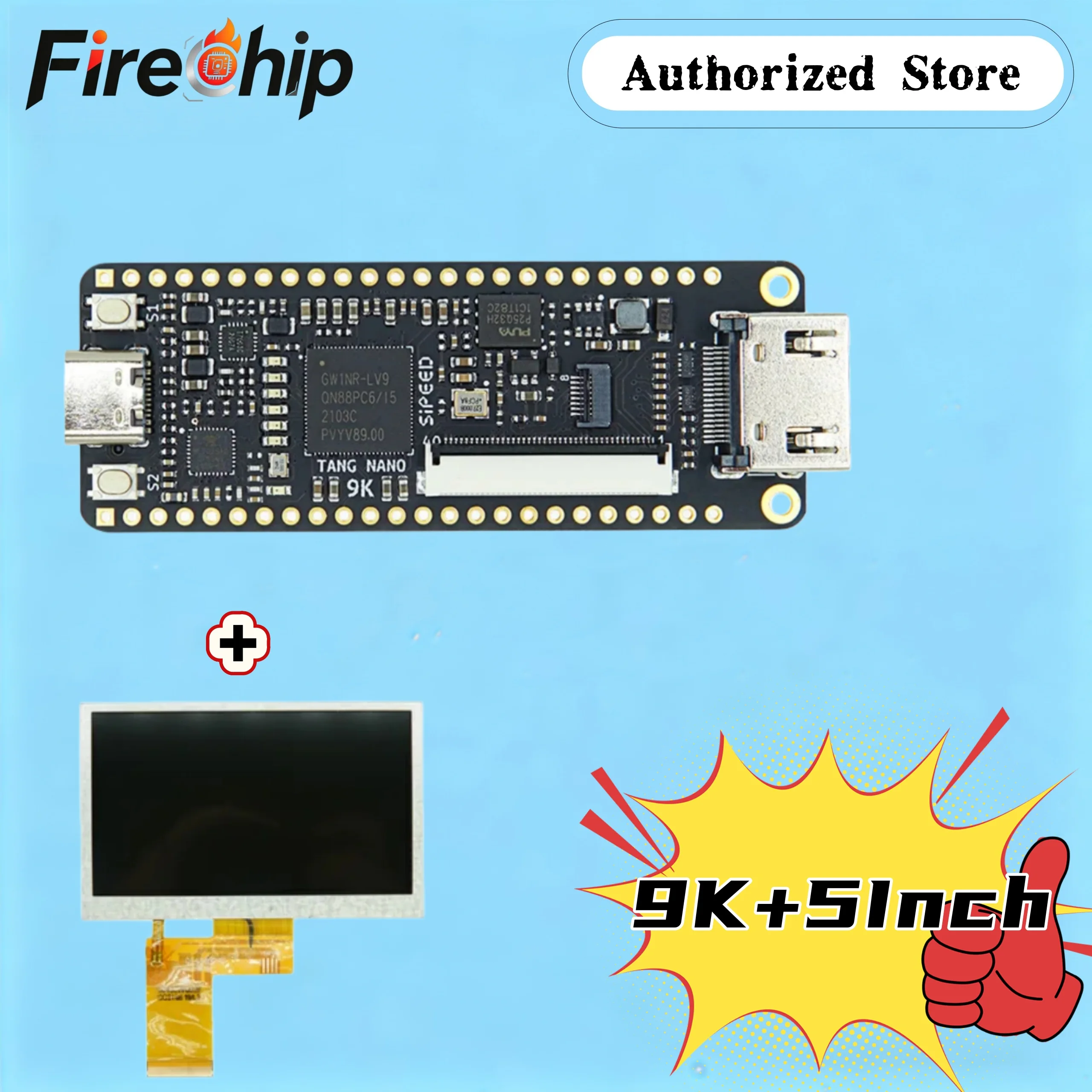 Płytka rozwojowa FireChip Sipeed Tang Nano 9K 20K FPGA, dostępne różne opakowania — zdjęcie produktu 5