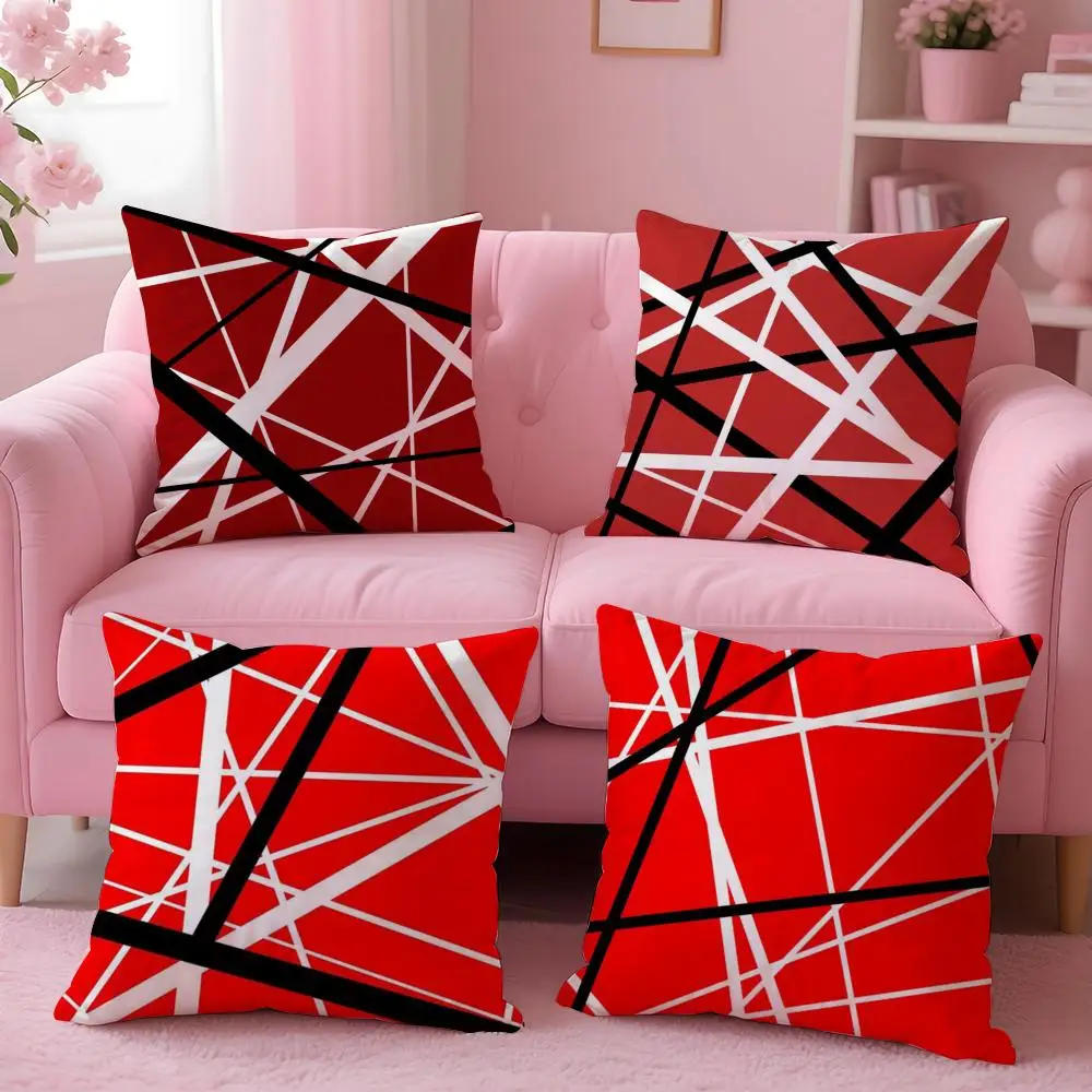 Cool Band V-Van HalenS Cushion Cover Comfortable Reversible Pillow Cover Ideal for Car Sofa Bedroom & Beyond