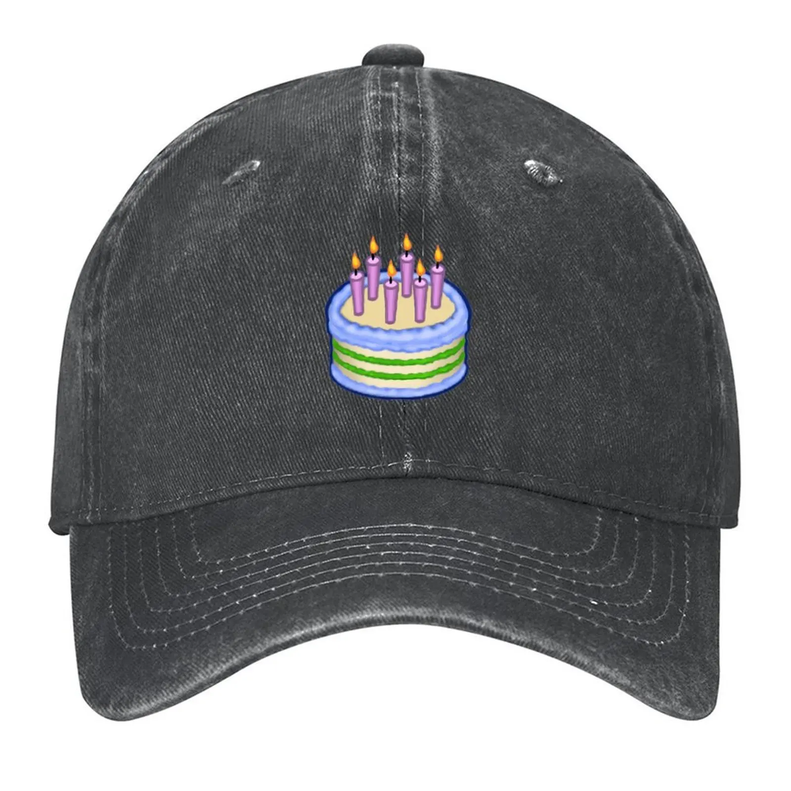 

Toontown Cake Baseball Cap Golf Cap Hood Sports Cap Uv Protection Solar Hat Women's 2025 Men's