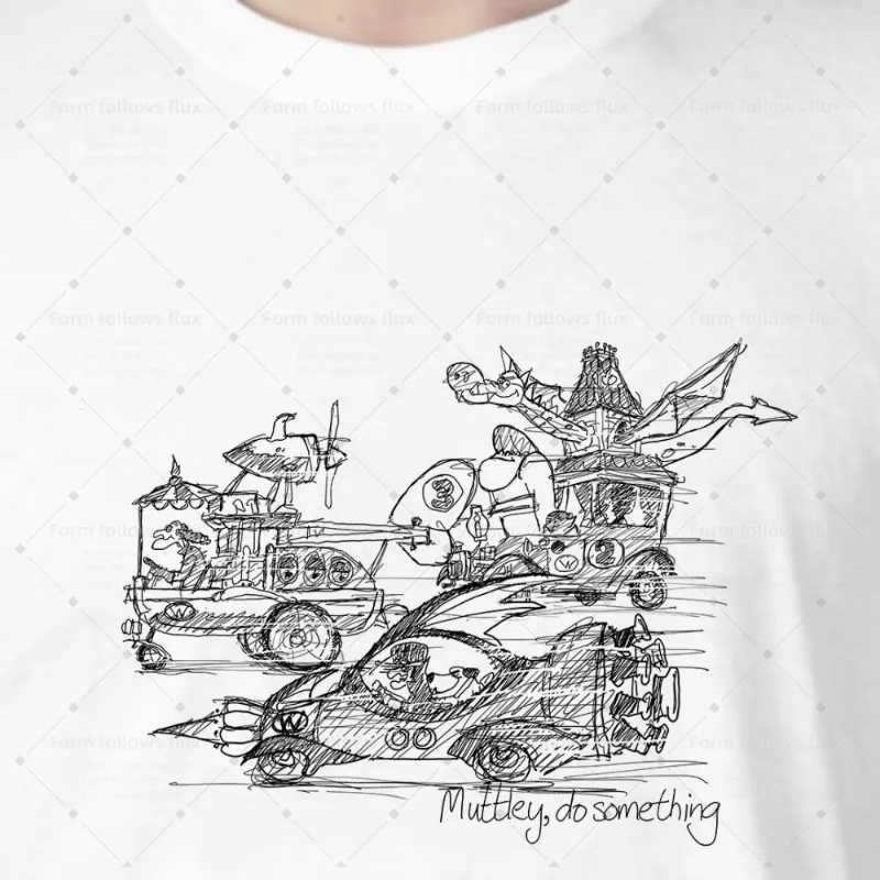 

2026 men T-Shirt Hoodie Wacky 60s Cartoon Racing Classic Back in the day British Comedy Cars Children's TV Dads Family Kids Song