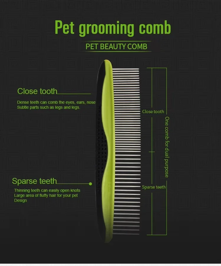 Pet Dog Hair Brush Steel Comb Nail Clipper Self-Cleaning Hair Remover Deshedding Grooming Tool Cat Beauty Care Kit Accessories