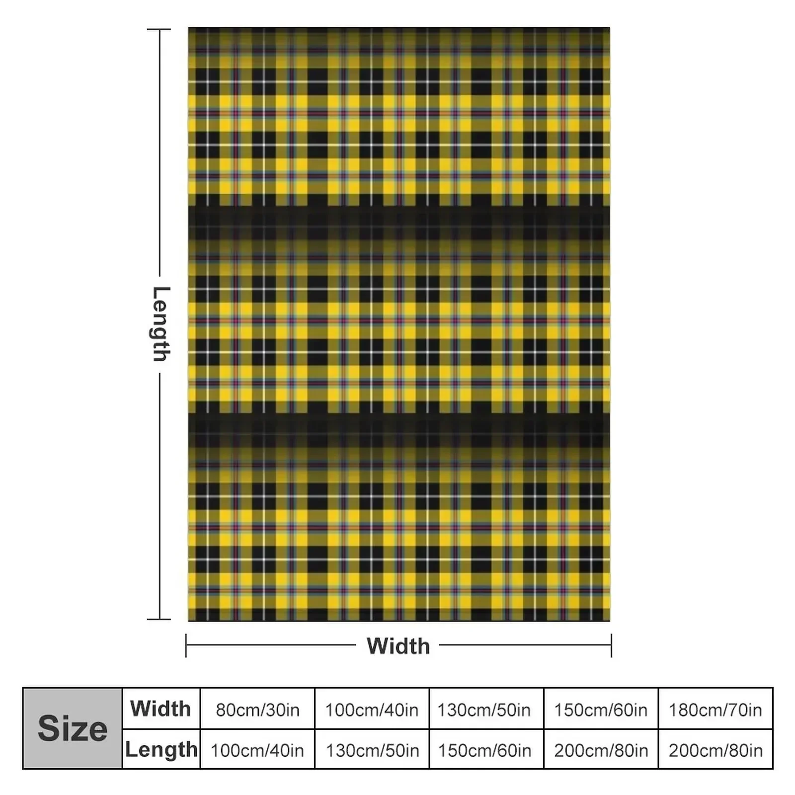 Cornish Tartan Throw Blanket Heavy for winter Weighted For Sofa Thin Blankets