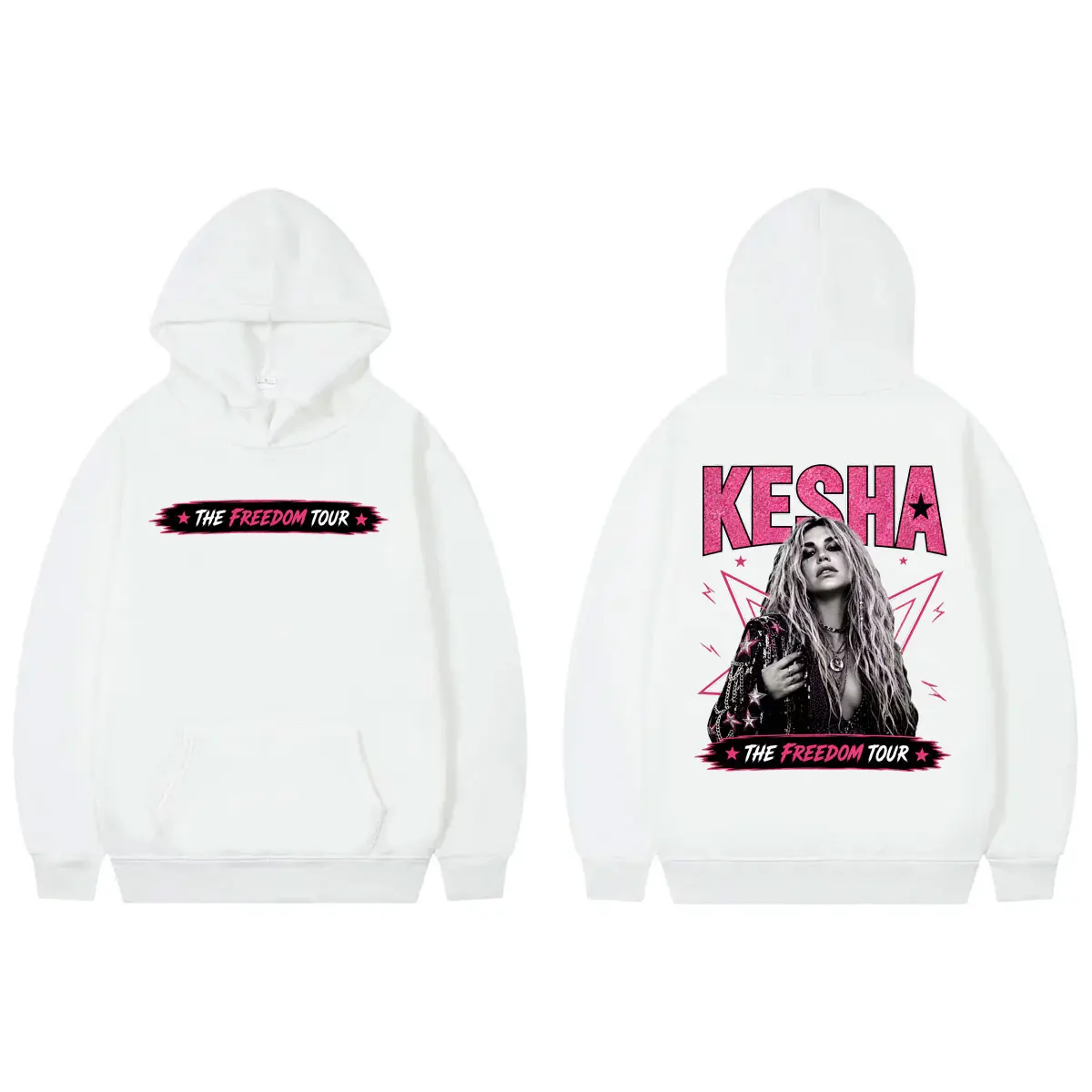 Толстовка с капюшоном Singer Kesha The Freedom Tour 2026, модные повседневные толстовки с длинными рукавами, мужская и женская одежда, пуловеры в стиле Харадзюку Y2k