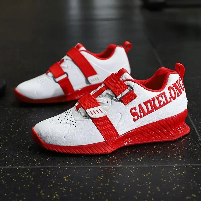 2025 New Arrival Squat Shoes for Man Red Green Weight Lifting Shoes Men Najwyższej jakości buty do siłowni w pomieszczeniach Męskie buty do przysiadów Hard pull