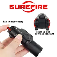 Tactical SureFire X300 Ultra X300V X300V-IR X300UH-B XH15 XH35 Pistol Gun LED Light Fit 20mm Rail Airsoft Hunting Flashlight