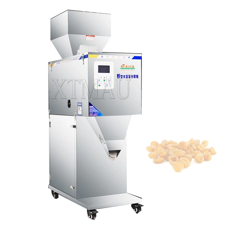 Particle bag tea Packaging Machine Hardware Nut Powder Granule Digital Control Automatic Weighing Filling Machine