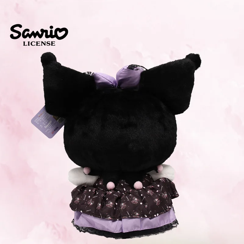 ตุ๊กตาซานริโอ้ คุโรมิ ซีรีส์งานเลี้ยง ตุ๊กตาผ้ากำมะหยี่น่ารัก เมโลดี้ ตกแต่งห้องนั่งเล่น โซฟา ของตกแต่งแฟชั่น ของขวัญเทศกาลสำหรับเด็ก