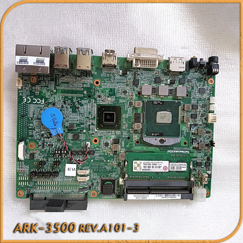 Для промышленной материнской платы Advantech ARK-3500 MIO-9290 REV.A101-3