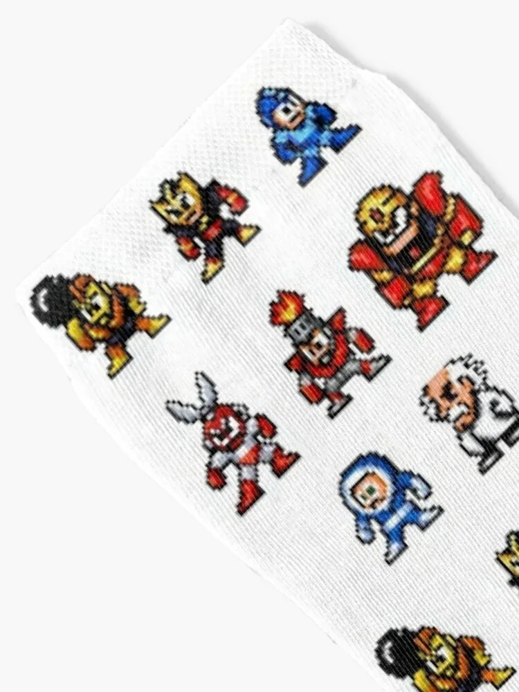 Megaman one stickers Socks Funny Gifts