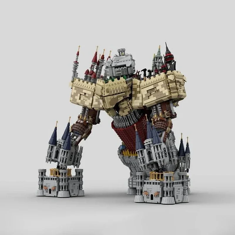 Magical Ancient Castle Monster Moc Building Blocks Alexander The Roaming Model Technology Bricks DIY Assembly  Toys Gifts