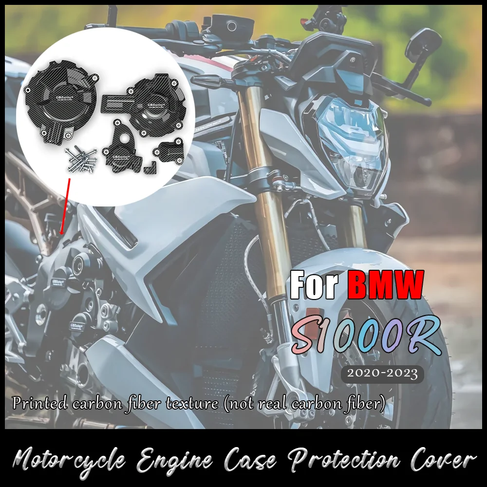 

Motorcycle Engine Protection Cover For BMW S1000R 2020-2023 GB Racing Engine Case Protector Alternator Clutch Protection Cover