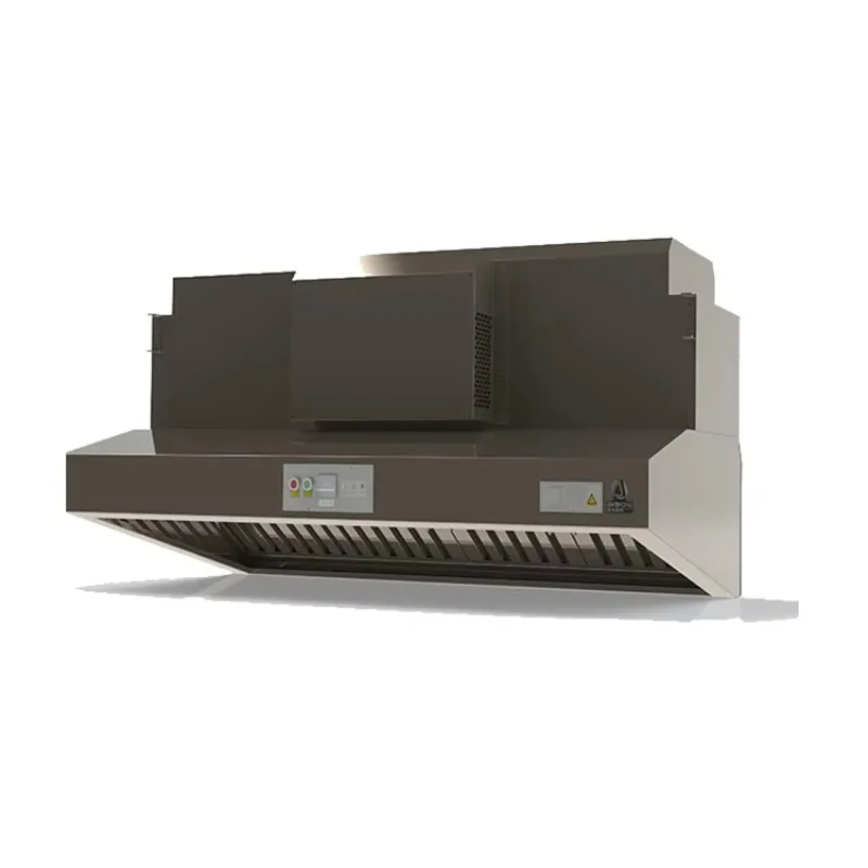 Commercial Customizable Kitchen Chimney Commercial Kitchen Range Hood with Precipitador Electroesttico Ionizador
