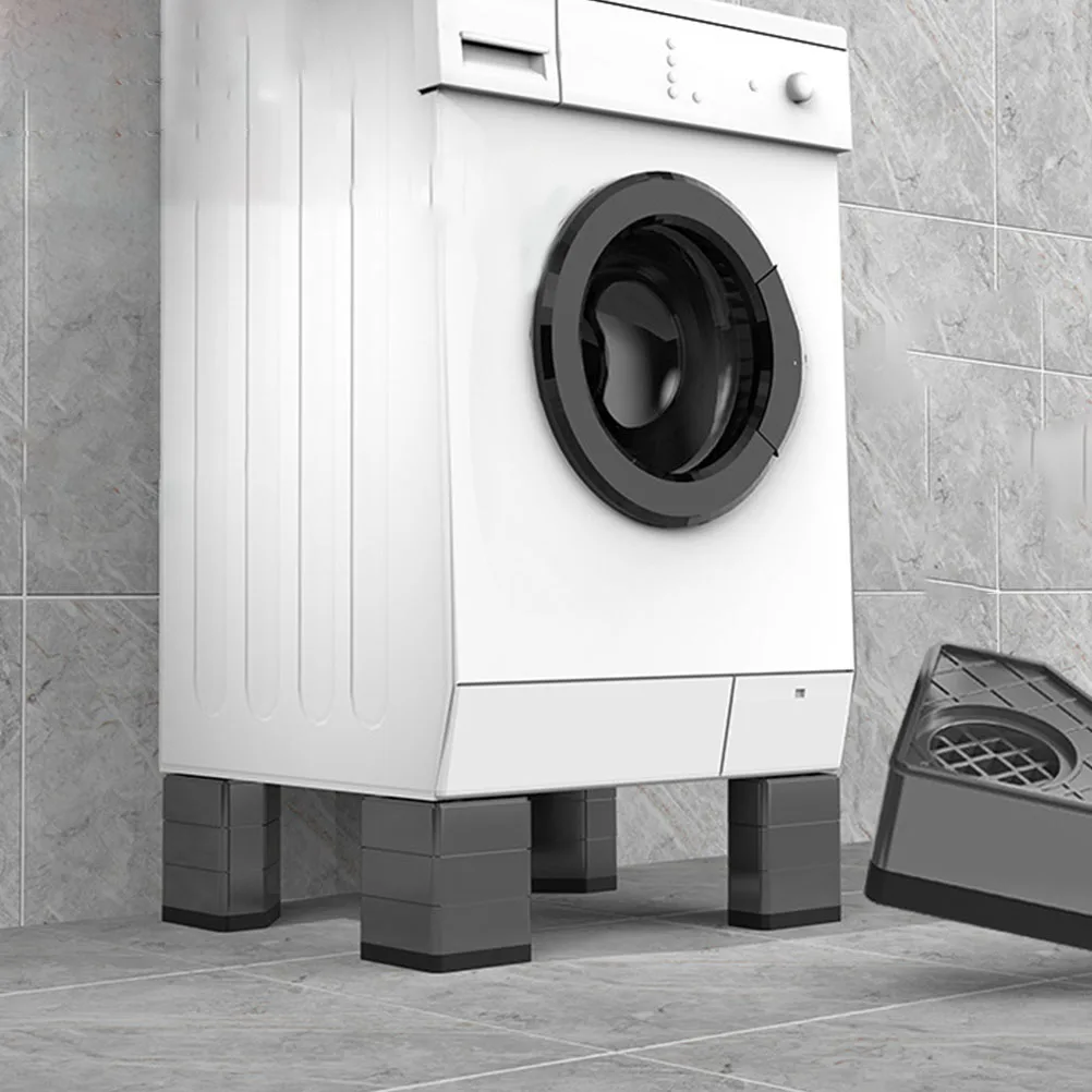 

4 Pcs Washing Machine Foot Pads Sturdy Durable Non Slip Shockproof Heightening Effect Furniture Feet Cushion Dryer Parts